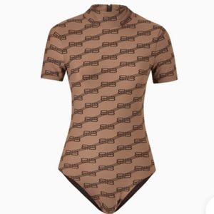 BB Monogram One-piece Swimsuit